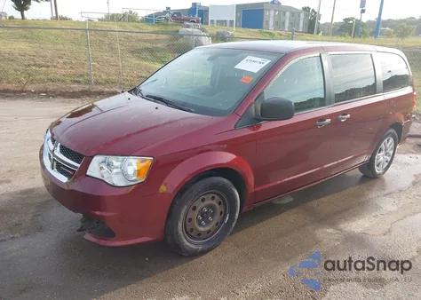 2019 Dodge Grand Caravan Se z USA, uszkodzony, nr VIN 2C4RDGBG3KR740438